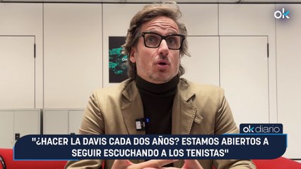 Feliciano López:  "¿Hacer la Davis cada dos años? Estamos abiertos a seguir escuchando a los tenistas"