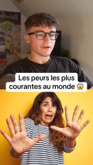 Les peurs les plus courantes au monde 😱 #peur #peurs #classement