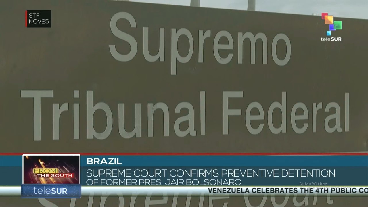 Brazil, Supreme Court confirms preventive detention of former pres. Bolsonaro