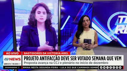 Projeto Antifacção deve ser votado na próxima semana na CCJ e Plenário do Senado | TEMPO REAL