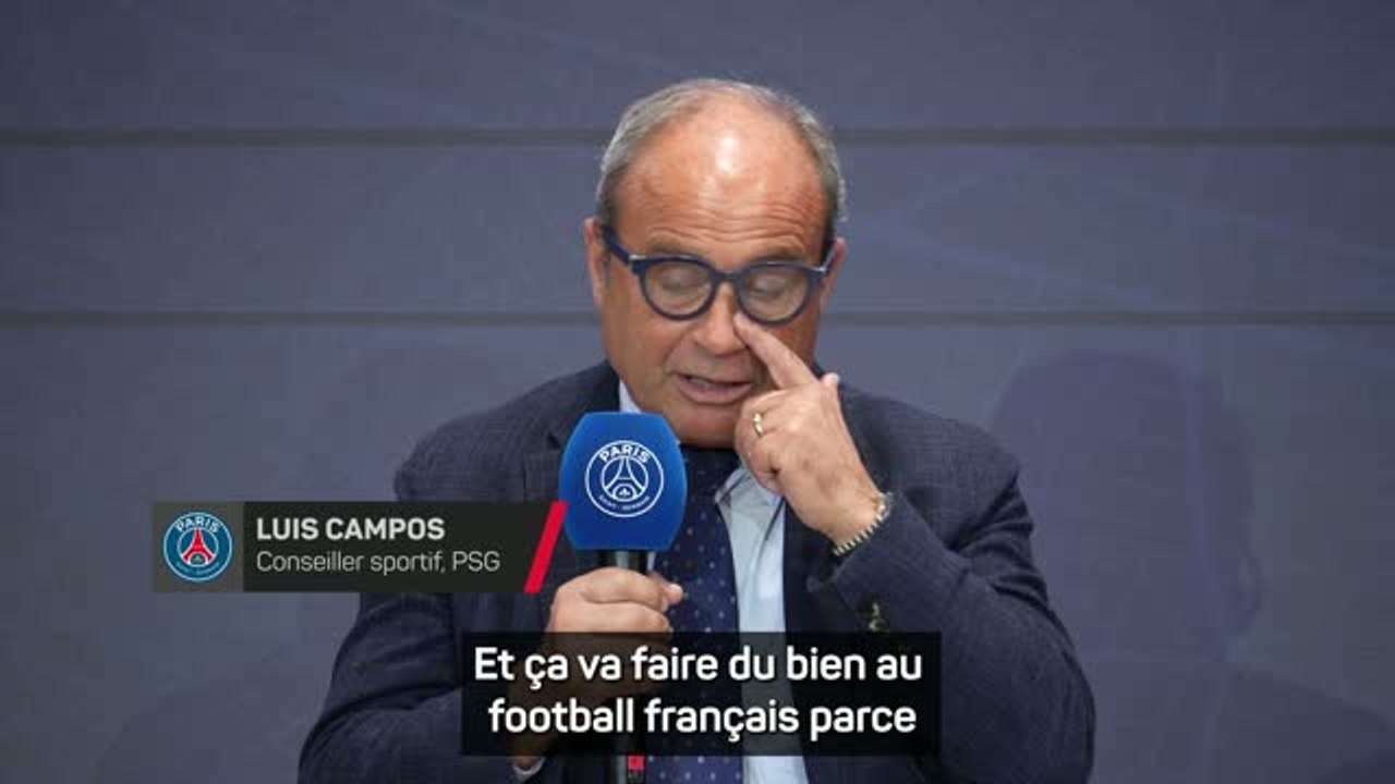 PSG - Campos : "Jouer nos jeunes profitera au PSG et au football français"