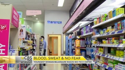 Youngest self-made female billionaire takes high-tech approach to blood testing