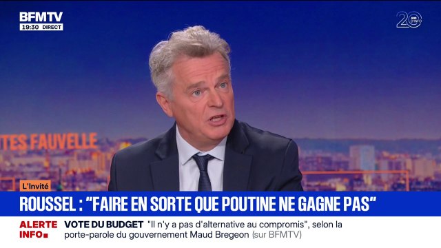 Guerre en Ukraine: Il est urgent de négocier et faire en sorte que Poutine ne gagne pas , déclare Fabien Roussel (PCF)