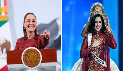 Claudia Sheinbaum reacciona a los cuestionamientos sobre la victoria de Fátima Bosch en Miss Universo y Pemex: "No hay que hacer caso"