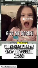 WHEN THE GAME SAYS ‘EASY’ BUT YOU DIE IN 0.2 SEC#ROBLOX #ROBLOXRANT #TRENDING