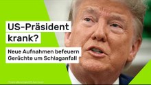 Donald Trump: US-Präsident krank? Neue Aufnahmen befeuern Gerüchte um Schlaganfall