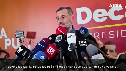 Decaro: "E' un risultato elettorale straordinario"