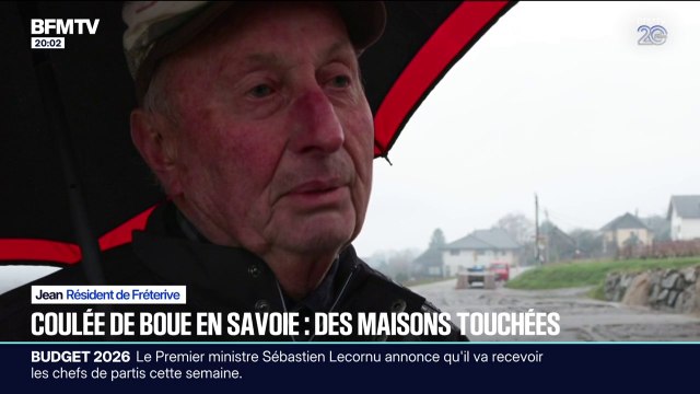 Coulée de boue en Savoie: des maisons ont été touchées