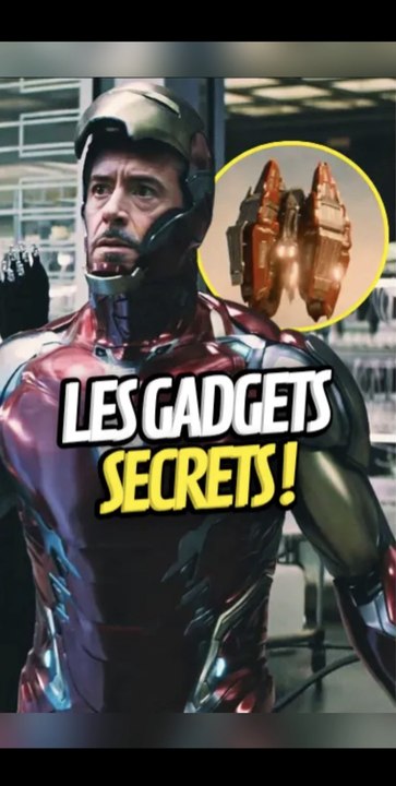 Les gadgets secrets de Tony ! #ironman #tonystark #marvel #onregardequoi #mcu
