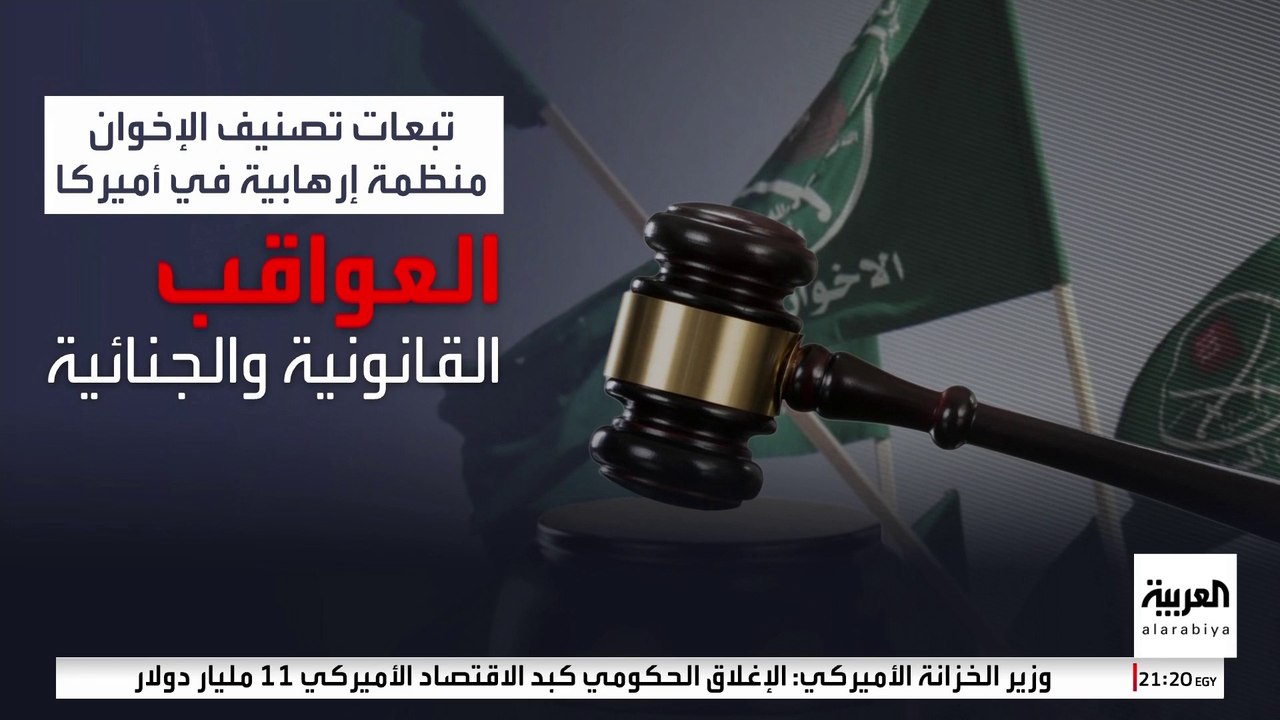 ما العواقب المحتملة لتصنيف "الإخوان" جماعة إرهابية في الولايات المتحدة؟