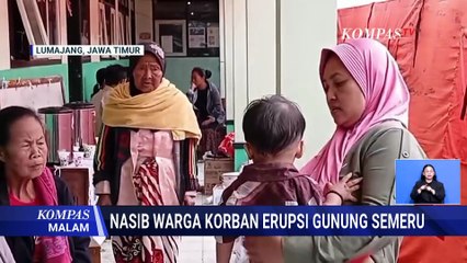Semeru Berstatus Awas: Besuk Kobokan Diselimuti Abu, Warga Selamatkan Barang, Polisi Gelar Patroli