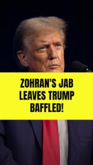 Trump Admits Confusion Over Zohran Mamdani’s Viral Jab, Warns NYC Mayor
