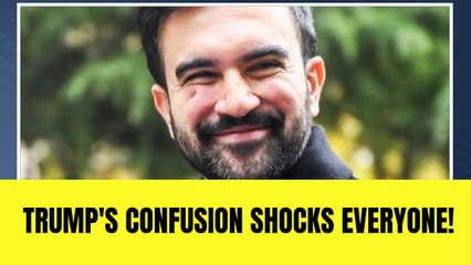 Trump Admits Confusion Over Zohran Mamdani’s Viral Jab, Warns NYC Mayor