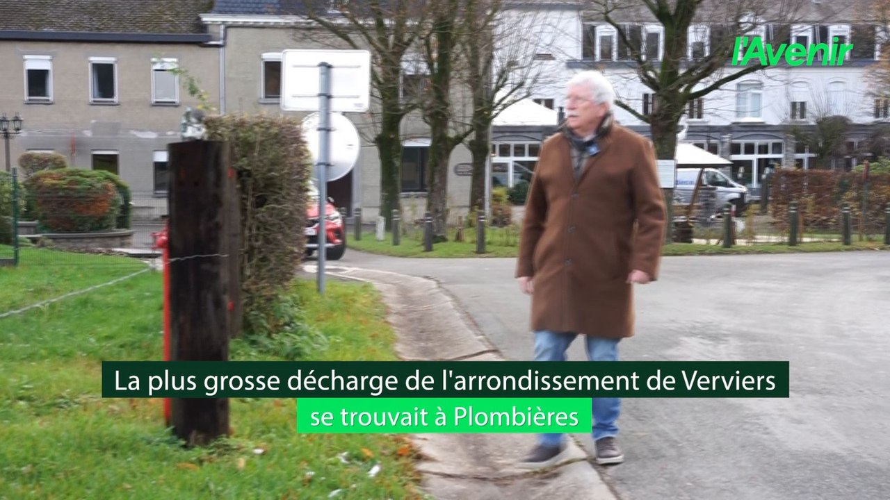 La plus grande décharge de l'arrondissement de  Verviers  se trouvait à Plombières