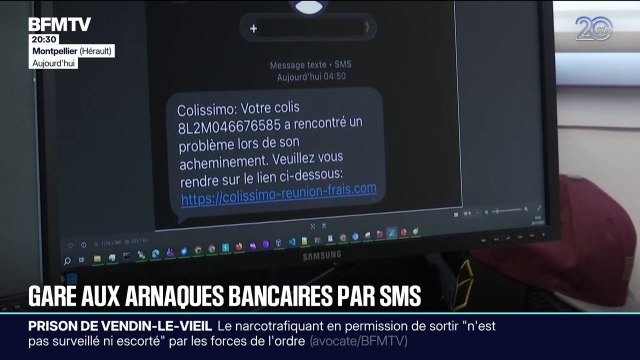 Votre colis a rencontré un problème : gare aux arnaques bancaires par sms