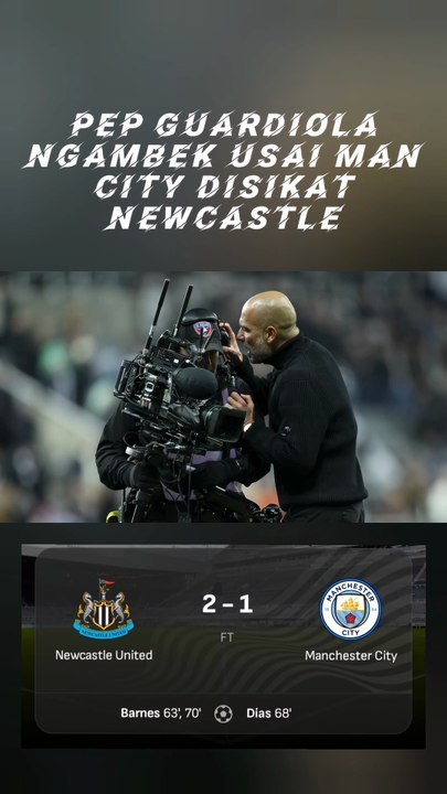 Newcastle united 2️⃣ - 1️⃣ Manchester city