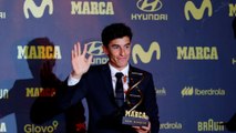 Marc Márquez, premiado en la Gala MARCA tras su Mundial: 