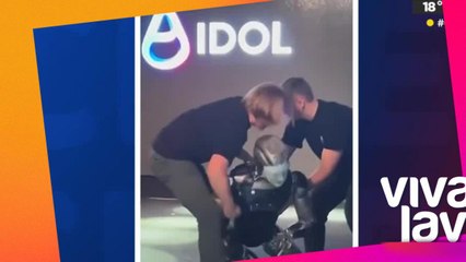 Robot ruso falla durante su debut