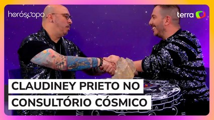 André Mantovanni reencontra bruxo Claudiney Prieto, que traz novo livro no Consultório Cósmico