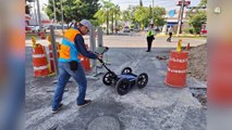 Por obras para reparar megasocavón, cerrarán Av. Ávila Camacho hasta el jueves