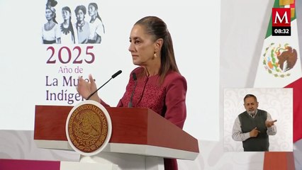 Sheinbaum llama de "ridículo" a la crítica de su gira por Oaxaca por abucheos