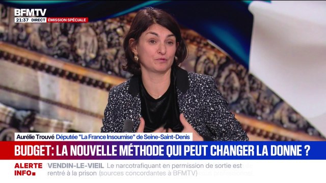 Budget: Le gouvernement [de Sébastien Lecornu] ne joue absolument pas le jeu de la composition de l'Assemblée nationale , dénonce Aurélie Trouvé, députée (LFI)