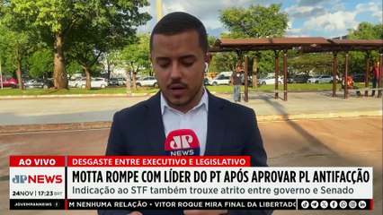 CLIMA TENSO?! Motta rompe com líder do PT após aprovar PL Antifacção