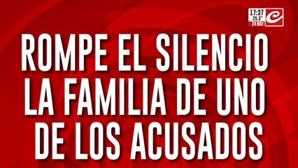 Rompe el silencio la mamá de uno de los acusados de balear a un nene de 7 años