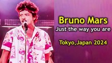 Bruno Mars - Just the way you are | Tokyo, Japan 2024