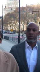 Chauncey Billups arrives at Brooklyn Federal Court following explosive NBA gambling case