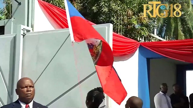 Direktè DIE a Antoine Jn Simon FENELON inogire yon nouvo biwo DIE Petit-Goâve.