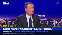 "Le pays est à la dérive", déclare Nicolas Dupont-Aignan, président de Debout la France