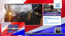 Closed van, sumalpok sa mga concrete barrier sa EDSA | Unang Balita