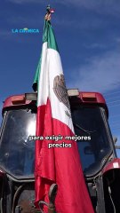 Cierran agricultores carretera a San Luis; exigen mejores precios