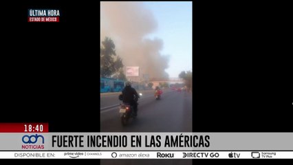 🚨¡Última Hora! Reportan fuerte incendio en la zona de Las Américas, en Ecatepec, Estado de México