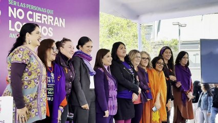 Ciudad de México lanza la campaña 'Si te tocan, nos toca' contra la violencia de género
