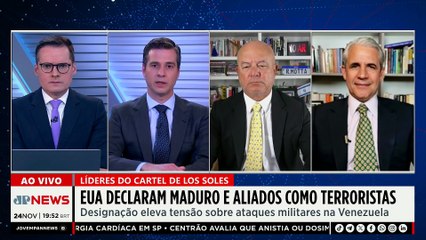 EUA declaram Maduro e aliados como terroristas e tensão cresce na Venezuela