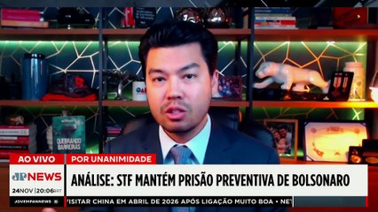 STF decide manter prisão preventiva de Jair Bolsonaro por unanimidade