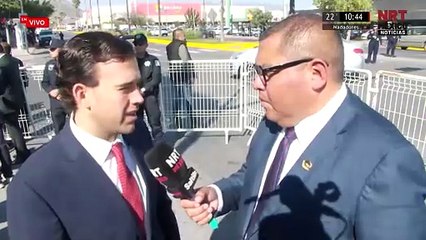 Gabriel Elizondo en el Segundo Informe de Gobierno de Manolo Jiménez