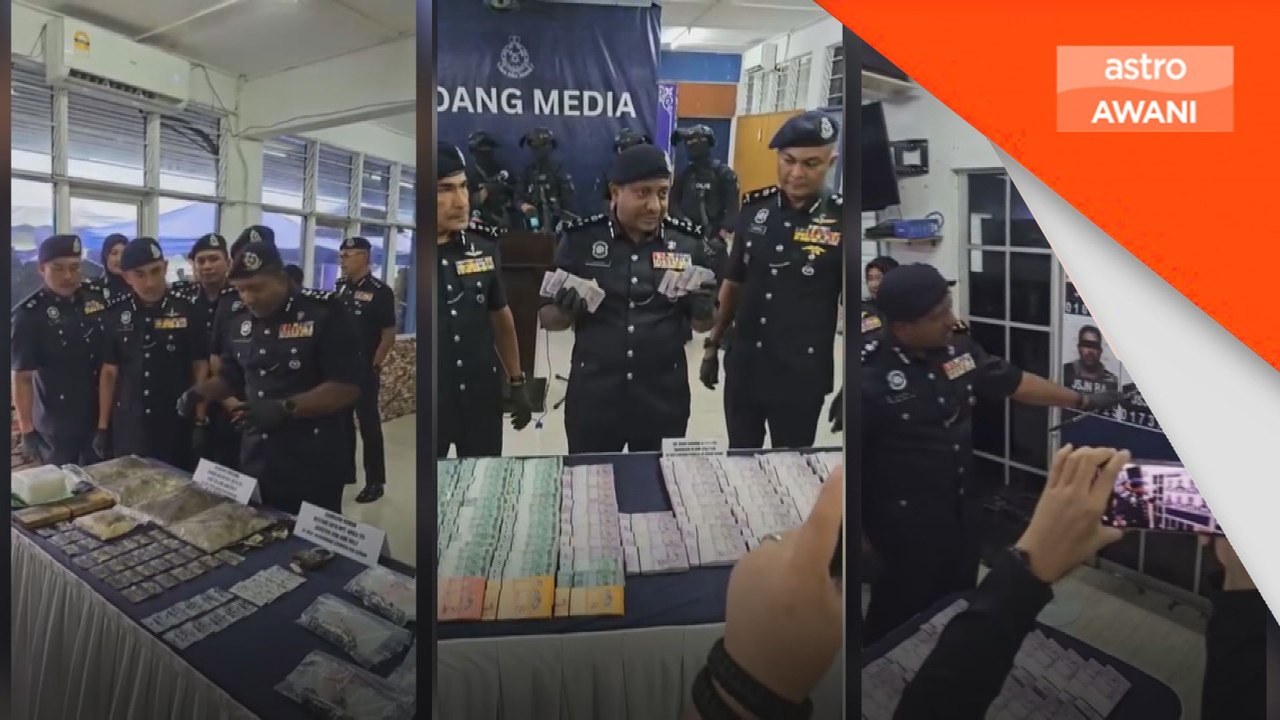 Sindiket dadah bernilai RM77 juta didalangi "Robin Hood" tumpas