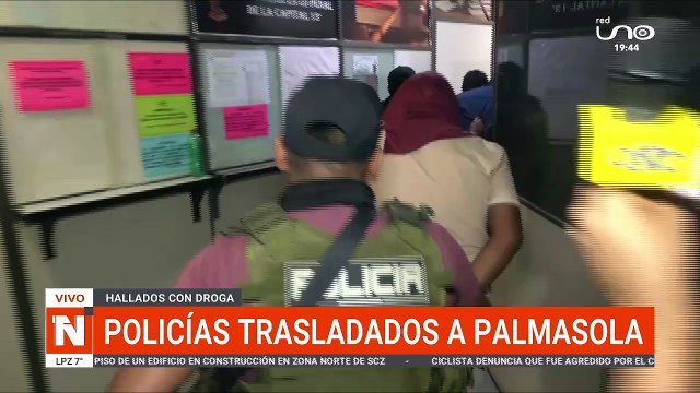 POLICÍAS TRASLADADOS A PALMASOLA