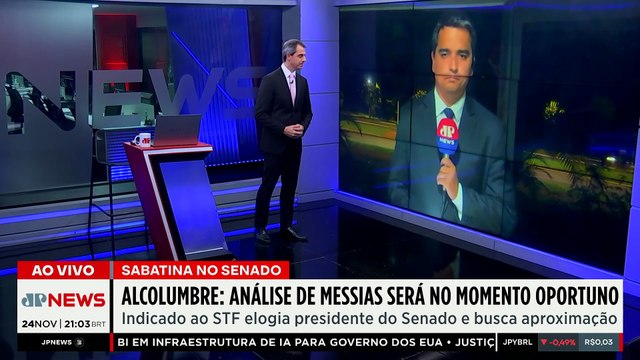 Indicado por Lula ao STF, Jorge Messias faz elogios a Alcolumbre e busca aproximação