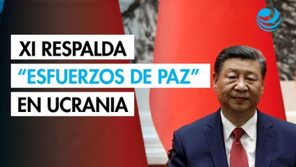 Xi muestra su apoyo a "todos los esfuerzos por la paz" para Ucrania tras el plan de Estados Unidos