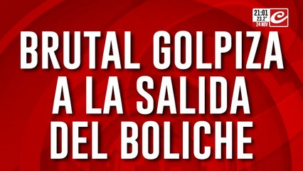 Brutal golpiza a la salida de un boliche, atacarona una piba entre 8: esta viva de milagro