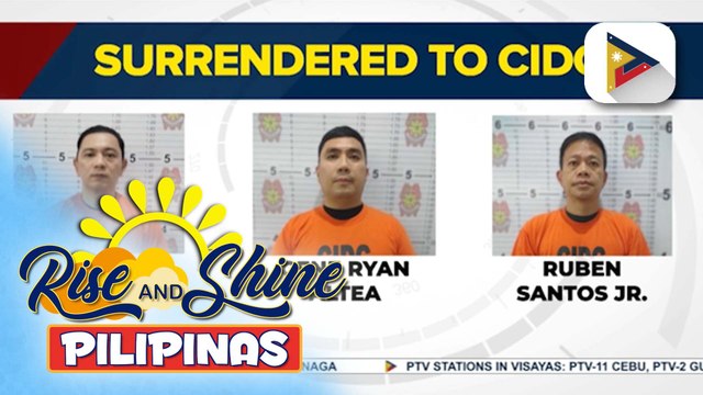 Walo sa mga akusado ng katiwalian sa maanomalyang flood control projects, humarap sa Sandiganbayan; anim sa mga akusado, sumuko sa CIDG | ulat ni Isaiah Mirafuentes