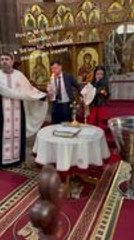 Woman's Hair Catches Fire From Candle