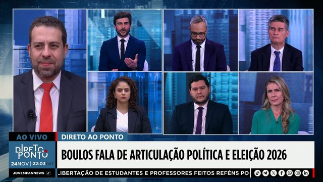 “Tarcísio mandou Derrite blindar criminoso”, diz Boulos sobre PL Antifacção | DIRETO AO PONTO