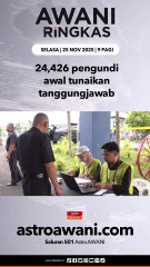 #AWANIRingkas 25 November 2025 | 9AM
