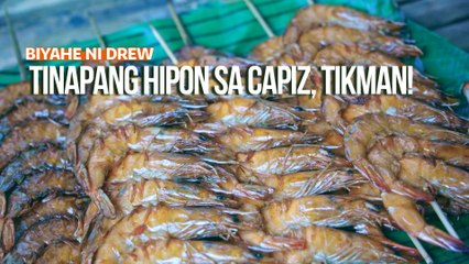 Tinapang hipon sa Capiz, tikman! | Biyahe ni Drew