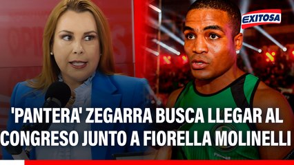 Fiorella Molinelli ANUNCIA que 'Pantera' Zegarra será CANDIDATO al Congreso: "Para Lima regiones"